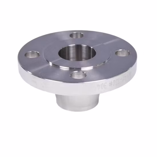 A105 Оптовая продажа фабрики из кованой стали A105 Фланец из нержавеющей стали 304 и стык